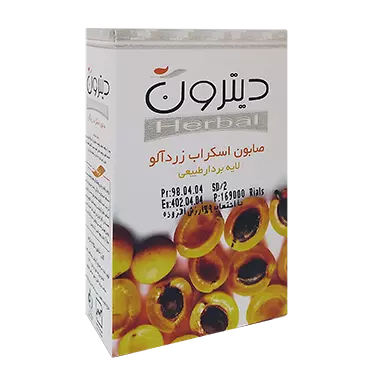 صابون اسکراب زردآلو 115 گرمی دیترون
